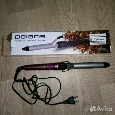 Плойка щипцы Polaris новые Плойка щипцы Polaris новые