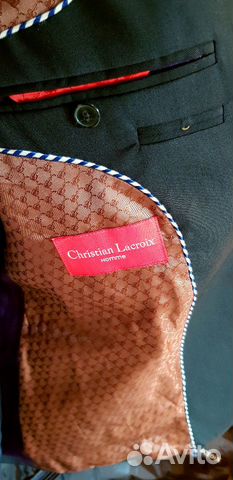 Новый костюм cristian lacroix из Парижа Новый костюм cristian lacroix из Парижа