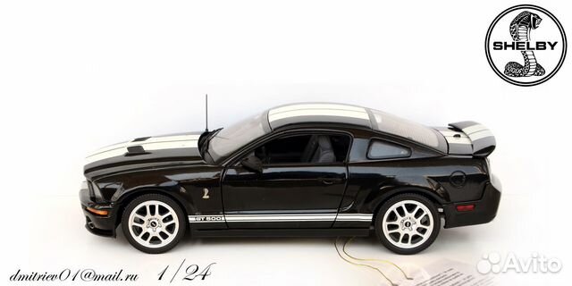 1/24. Номерная, лимитированная модель Ford Mustang