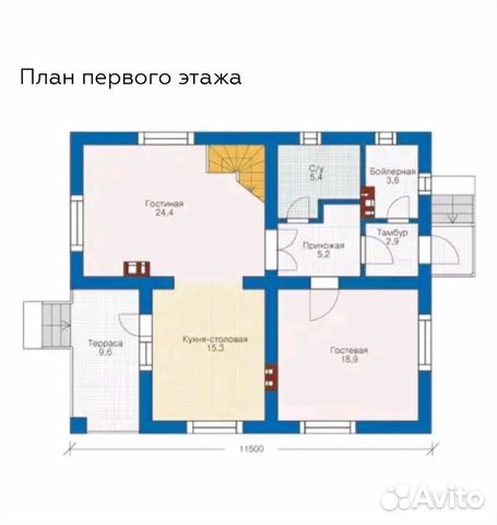 Коттедж 150 м² на участке 13 сот. Коттедж 150 м² на участке 13 сот.