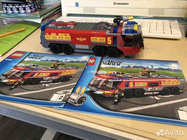 Пожарная машина lego 60061 Пожарная машина lego 60061