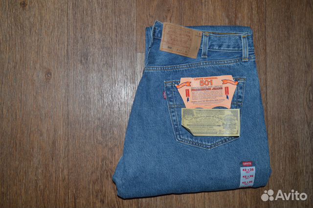 Джинсы Levis 501 W40 L36, Made in USA, 1993г купить в Санкт-Петербурге |  Личные вещи | Авито