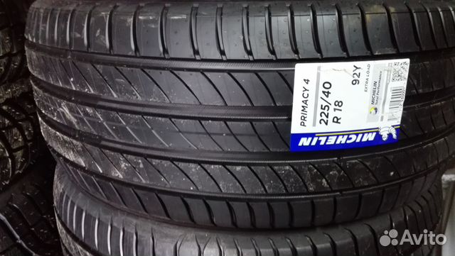 Новые Michelin Primacy 4 225/40 R18 XL 92 W