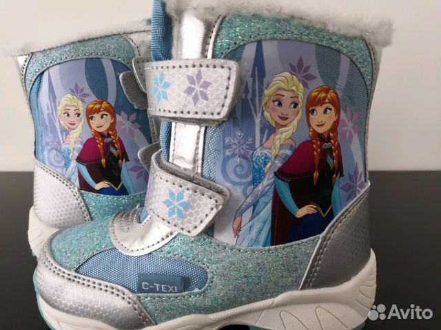 Ботинки зимние Frozen от Disney с Эльзой и Анной Ботинки зимние Frozen от Disney с Эльзой и Анной