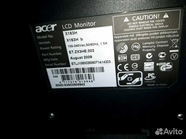 Монитор Acer