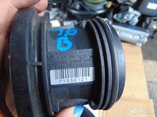 Расходомер воздуха для Мерседес W 203 1.8 Бензин