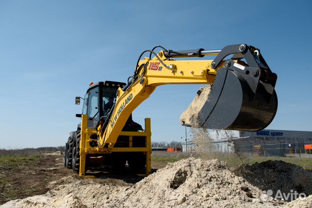 Экскаваторы-погрузчики New Holland B115B
