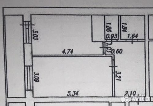 1-к квартира, 51 м², 11/11 эт.