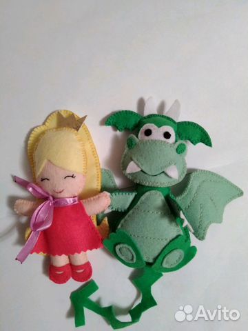 Игрушки ручной работы из фетра