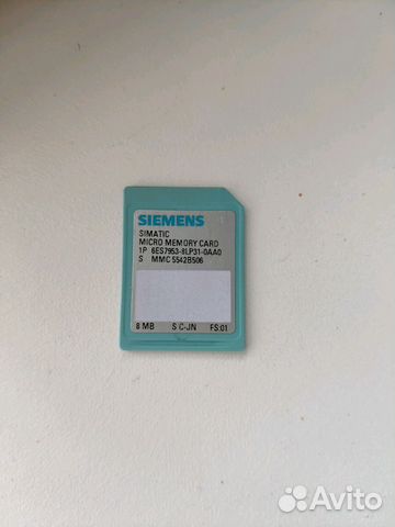 Карта памяти Siemens 8мб 6es7953-8LP31-0AA0