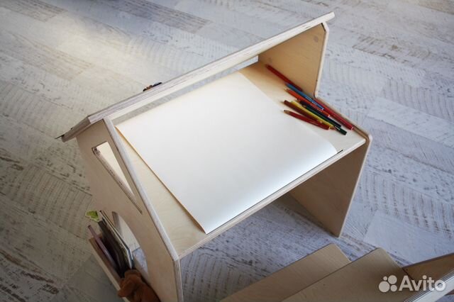 Стол для развития детей с магнитно-грифельной пове