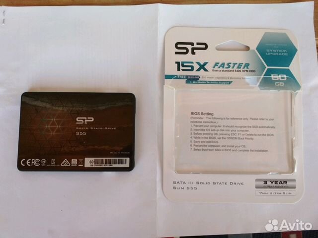 SSD 60гб. SATA III