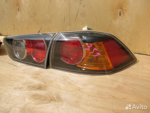 Фонари Mitsubishi Lancer 10 2 модель рестайлинг