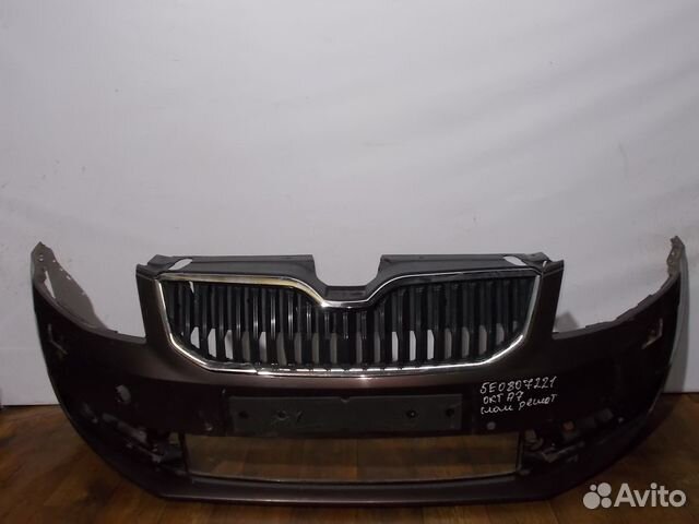 Бампер передний бу Skoda Octavia A7 OEM 5E0807221