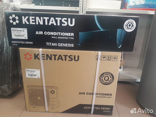 Кондиционер Kentatsu от 20 до 35м2 с монтажём