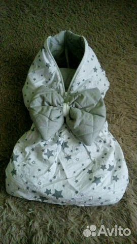 Конверт на выписку новорожденного