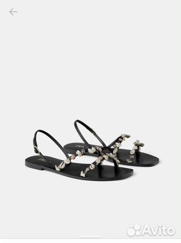 Новые сандалии zara, кожа Новые сандалии zara, кожа