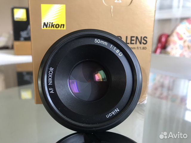 Объектив Nikon 50mm 1:1.8 D