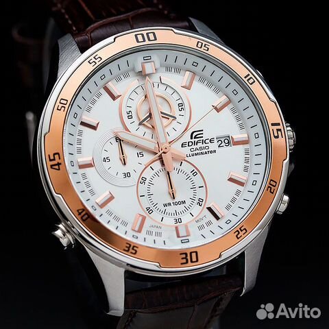 Новые часы мужские Edifice Casio EFR-547L-7A Новые часы мужские Edifice Casio EFR-547L-7A