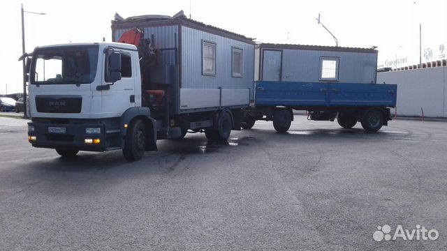 Манипулятор 20 тонн с прицепом в аренду