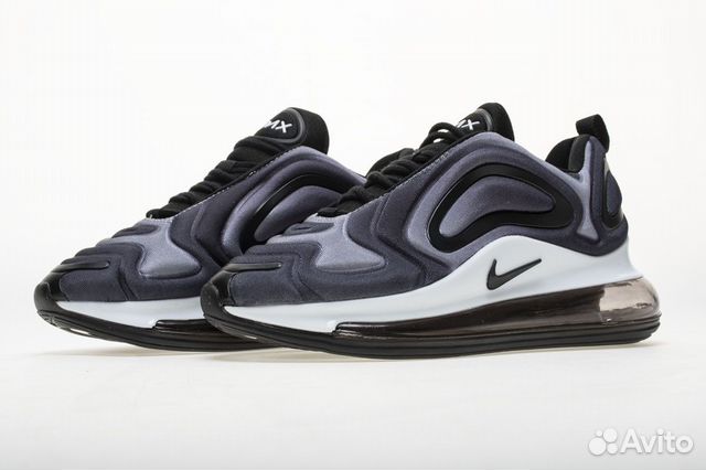 Кроссовки Air Max 720, черный, серый, размер 43 Кроссовки Air Max 720, черный, серый, размер 43