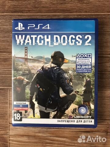 Продам или обменяю Watch Dogs 2 PS 4