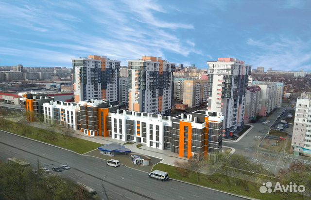 1-к квартира, 46.4 м², 10/16 эт.