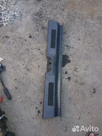 Накладка задней панели лада калина хечбек