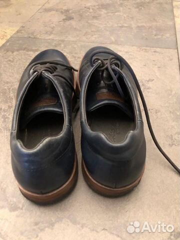 Santoni кожаные кросcовки кеды