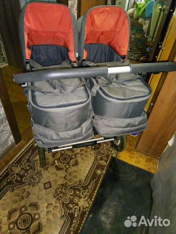 Коляска для двойни Bumbleride Indie Twin 2 в 1