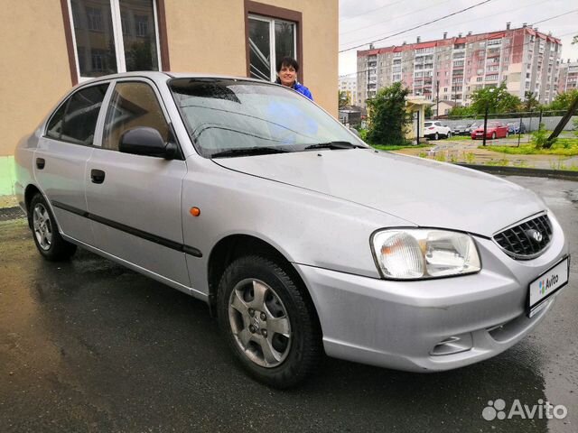 Hyundai Accent 1.5 МТ, 2005, 153 000 км