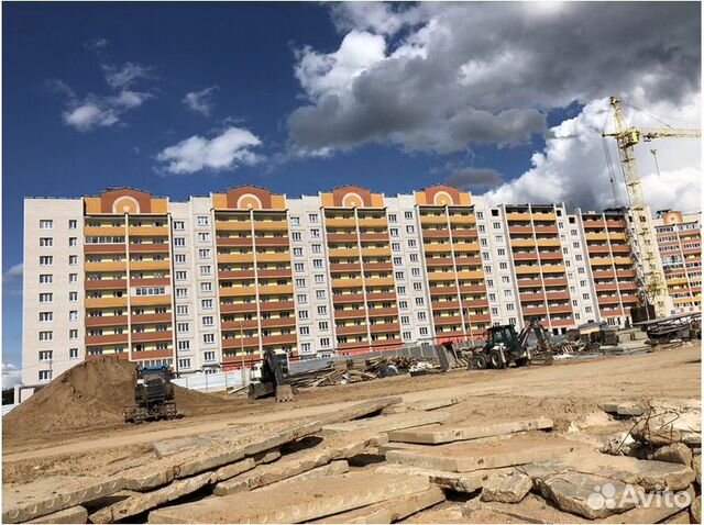 1-к квартира, 41 м², 8/10 эт.
