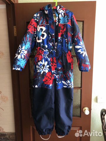 Продам комбинезон зимний Хуппа, р. 134, мегатеплый Продам комбинезон зимний Хуппа, р. 134, мегатеплый