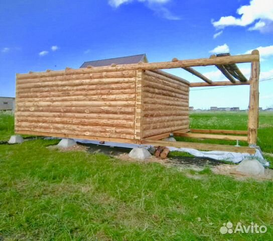 Сруб бани дома 6Х6+3 Сруб бани дома 6Х6+3