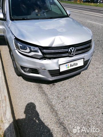 Volkswagen Tiguan 2.0 AT, 2013, битый, 118 000 км