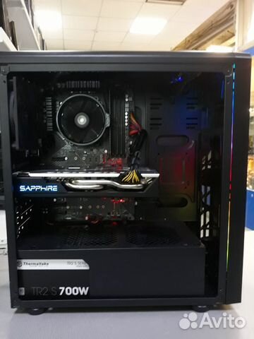 242 Ryzen 5 1600/16gb/RX580-8/SSD 480Gb/700W