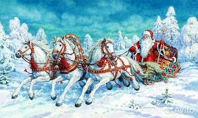 Новогодние Картины Маслом