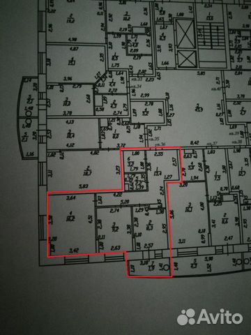 2-к квартира, 55 м², 5/16 эт.