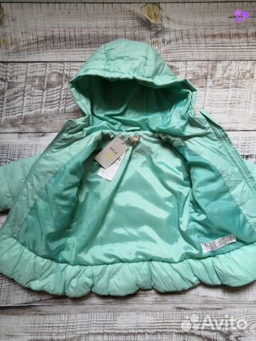 Новая куртка ветровка парка д/дев. р.104-110 Новая куртка ветровка парка д/дев. р.104-110