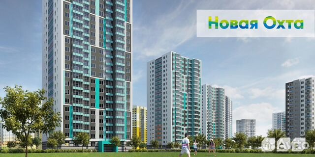 2-к квартира, 65.2 м², 13/21 эт.