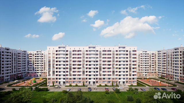2-к квартира, 58.5 м², 6/10 эт.