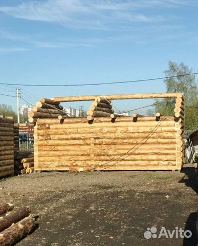 Сруб 6Х7м.,с перегородкой Сруб 6Х7м.,с перегородкой