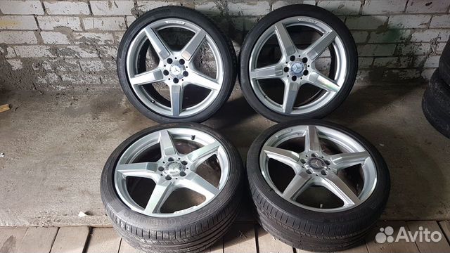 Mercedes CLS W218 AMG R19 оригинал разноширокие