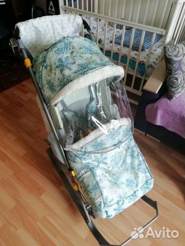 Санки-коляска ника