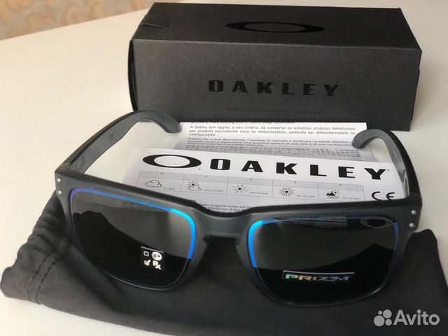 Очки Oakley Holbrook Matte Crystal Black Przm Grey