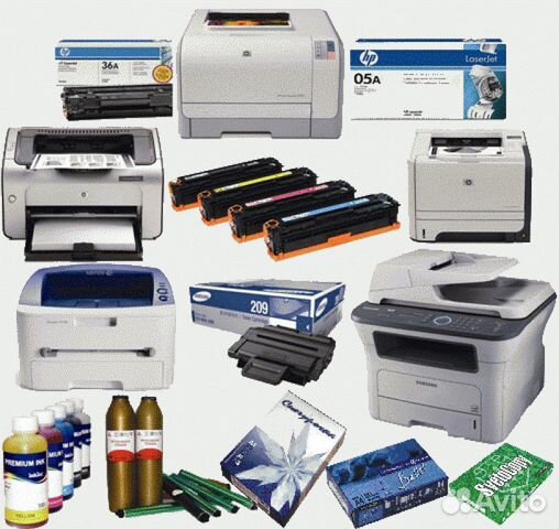 Ремонт оргтехники заправка картриджей