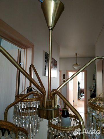 Люстра хрустальная Чехия
