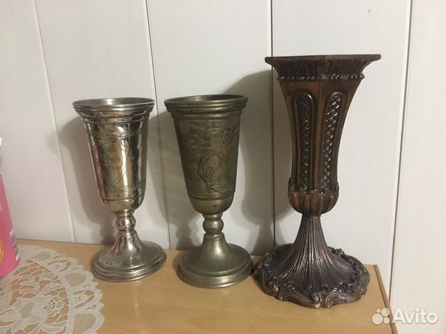Бокал латунь-СССР,Раритет