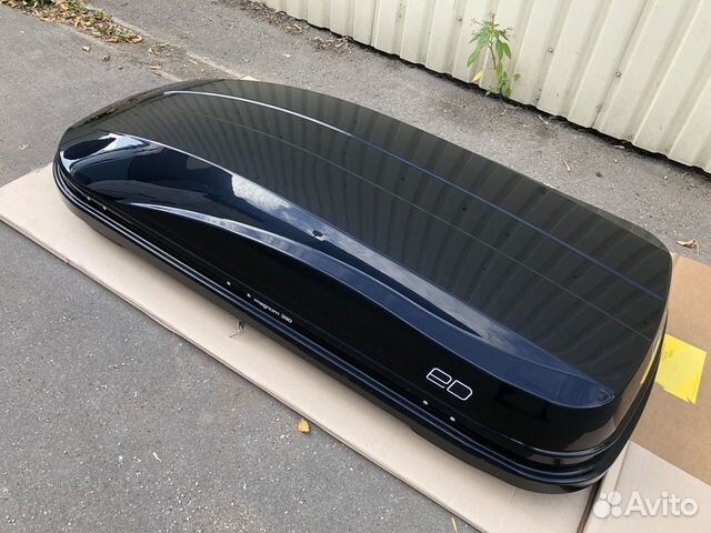 Автобокс Магнум 390 Чёрный металлик быстросъём 320 Автобокс Магнум 390 Чёрный металлик быстросъём 320