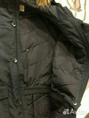 Куртка пуховик подростковая zara